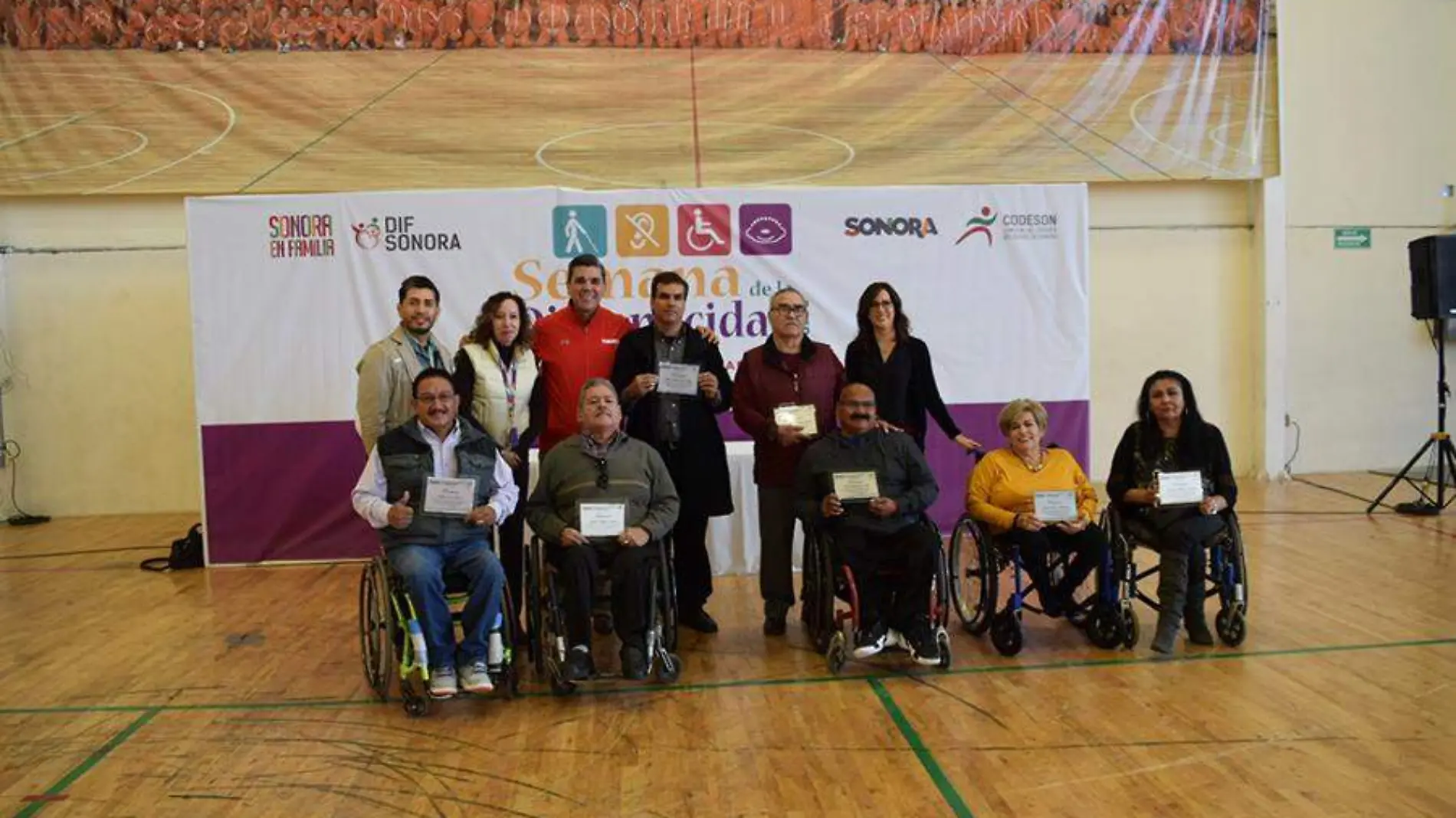 Homenaje deportistas adaptados